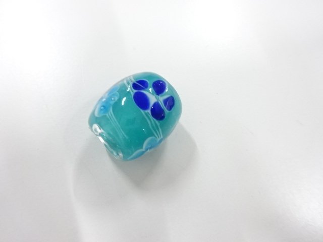 アンティーク　トンボ玉　帯留め